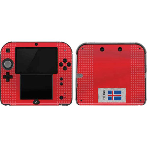 Iceland Soccer Flag Nintendo 2DS Skin
