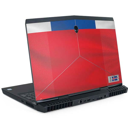 Iceland Soccer Flag Dell Alienware Skin