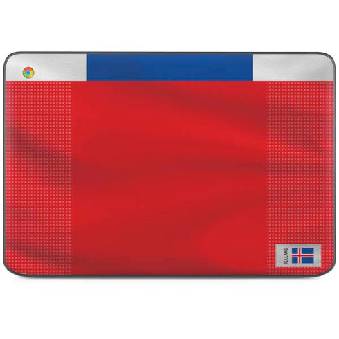 Iceland Soccer Flag HP Chromebook Skin