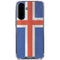 Iceland Flag Distressed Galaxy A36 5G Clear Case