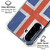 Iceland Flag Distressed Galaxy A36 5G Clear Case