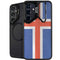 Iceland Flag Distressed Galaxy S24 FE Kickstand Case