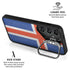 Iceland Flag Distressed Galaxy S25 Plus Kickstand Case
