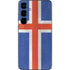 Iceland Flag Distressed Galaxy S25 Plus Skin