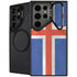 Iceland Flag Distressed Galaxy S25 Ultra Kickstand Case