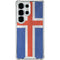 Iceland Flag Distressed Galaxy S25 Ultra Clear Case