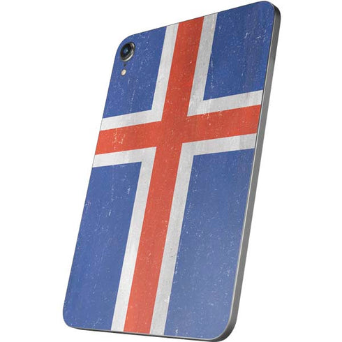 Iceland Flag Distressed Apple iPad Mini Skin
