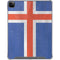 Iceland Flag Distressed iPad Cases