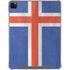 Iceland Flag Distressed iPad Cases