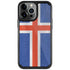 Iceland Flag Distressed iPhone Cases