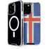 Iceland Flag Distressed iPhone Cases