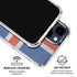 Iceland Flag Distressed iPhone 15 Clear Case
