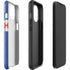 Iceland Flag Distressed iPhone 15 Impact Case