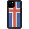 Iceland Flag Distressed iPhone 15 Plus Waterproof Case