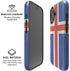 Iceland Flag Distressed iPhone 16 Plus Magsafe Impact Case