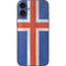Iceland Flag Distressed iPhone 16 Plus Skin