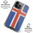 Iceland Flag Distressed iPhone 16 Pro Clear Case