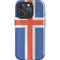Iceland Flag Distressed iPhone 16 Pro Impact Case
