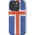 Iceland Flag Distressed iPhone 16 Pro Magsafe Impact Case