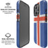 Iceland Flag Distressed iPhone 16 Pro Magsafe Impact Case