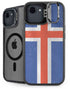 Iceland Flag Distressed iPhone 16e Kickstand Case