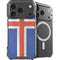 Iceland Flag Distressed iPhone 18 Pro MagSafe Case