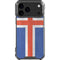Iceland Flag Distressed iPhone 18 Pro Max Clear Case