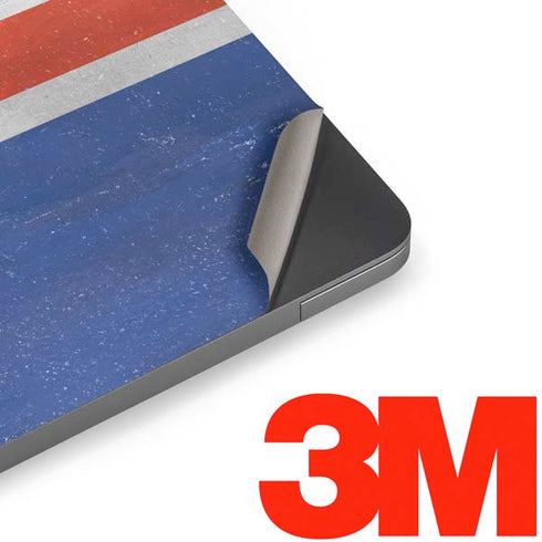 Iceland Flag Distressed Apple MacBook Air Skin