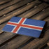 Iceland Flag Distressed Apple MacBook Air Skin