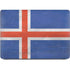 Iceland Flag Distressed Apple MacBook Pro 16-inch Skin