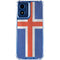 Iceland Flag Distressed Moto G 5G (2024) Clear Case
