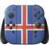 Iceland Flag Distressed Nintendo Skins