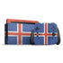 Iceland Flag Distressed Nintendo Skins