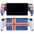Iceland Flag Distressed PlayStation Portal Remote Player Skin