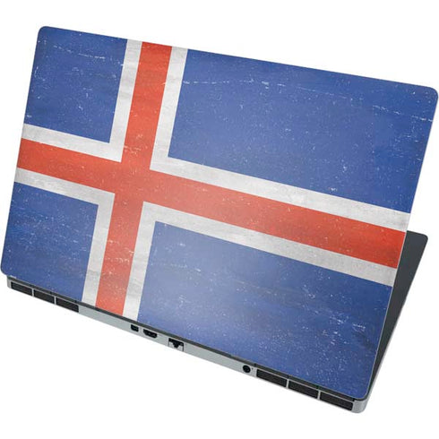 Iceland Flag Distressed Dell Precision Skin