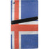 Iceland Flag Distressed PS5 Pro Disk Console Skin