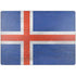 Iceland Flag Distressed Surface Laptop 7 13.8in Skin