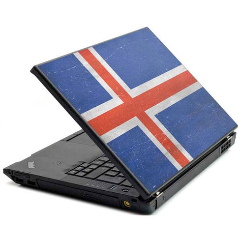 Iceland Flag Distressed T440s Skin