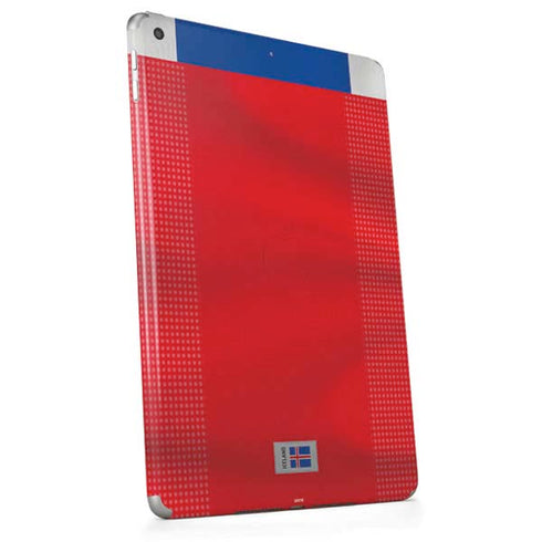 Iceland Soccer Flag Apple iPad Skin