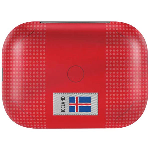 Iceland Soccer Flag Amazon Echo Buds Skin