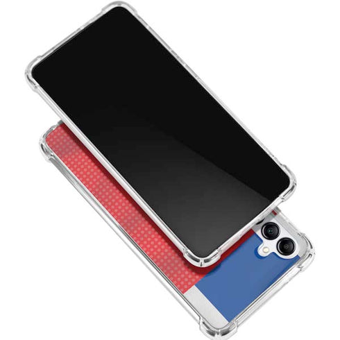 Iceland Soccer Flag Galaxy A16 5G Clear Case