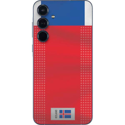 Iceland Soccer Flag Galaxy A35 5G Skin