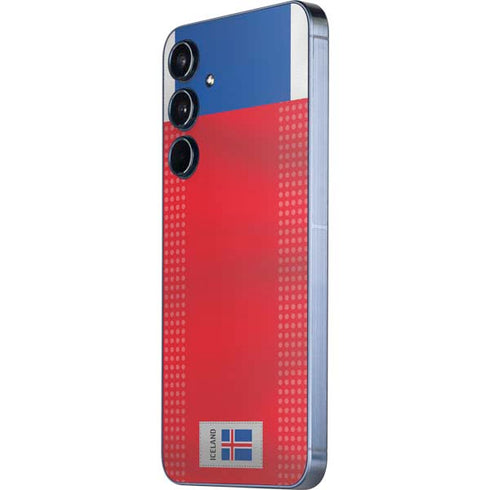 Iceland Soccer Flag Galaxy A35 5G Skin