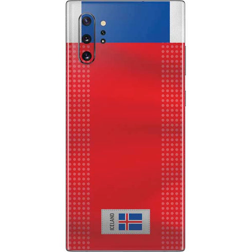 Iceland Soccer Flag Galaxy Note 10 Plus Skin
