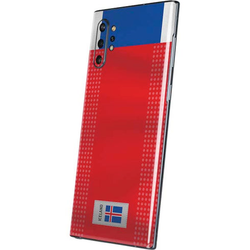 Iceland Soccer Flag Galaxy Note 10 Plus Skin