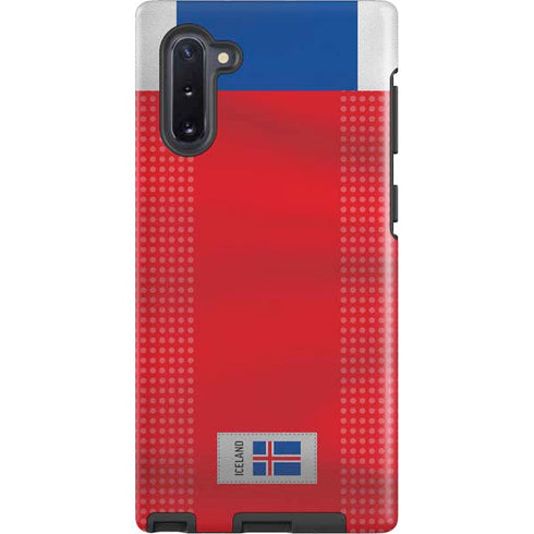 Iceland Soccer Flag Galaxy Cases