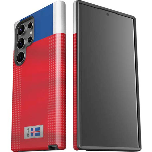 Iceland Soccer Flag Galaxy S23 Ultra Pro Case