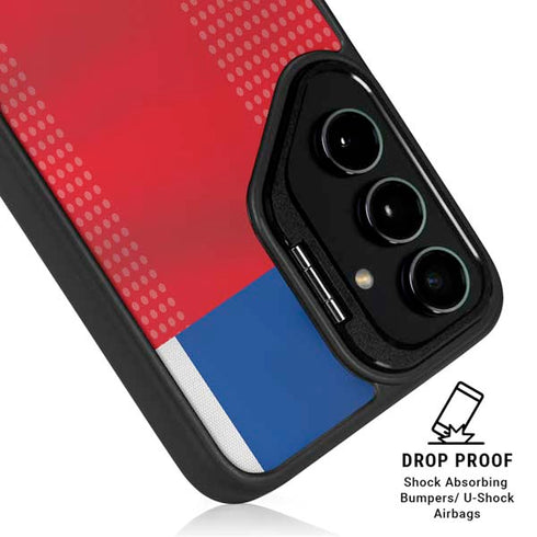 Iceland Soccer Flag Galaxy S25 Plus Kickstand Case