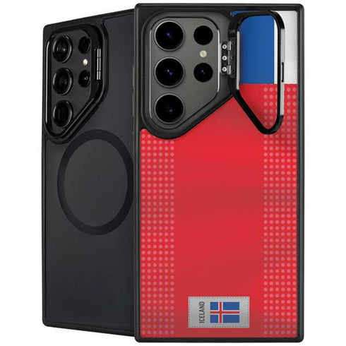 Iceland Soccer Flag Galaxy Cases
