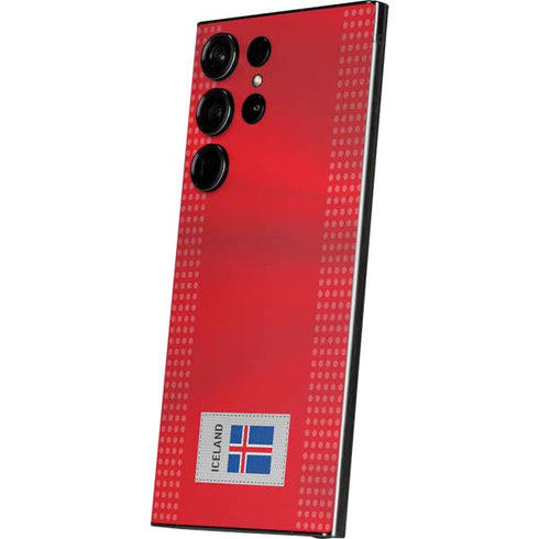 Iceland Soccer Flag Galaxy S24 Ultra Skin